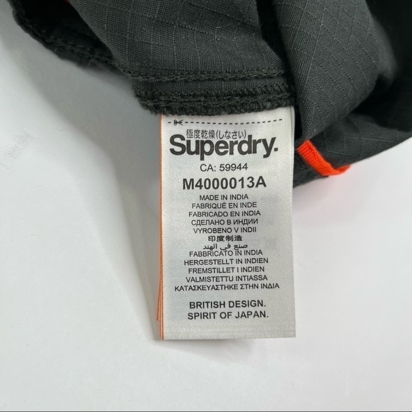 New Superdry Army Green Military Storm Desert Division Button Down Shirt - Picture 12 of 15